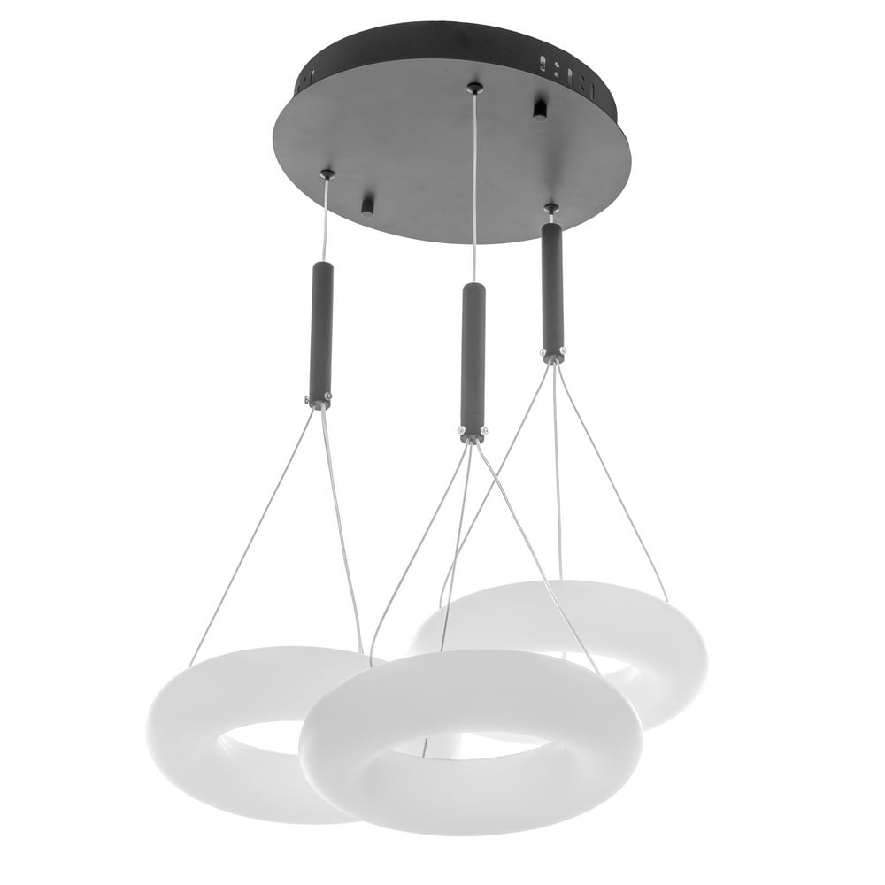 Люстра светодиодная Brille BR-994S/39W LED BK (23-064)