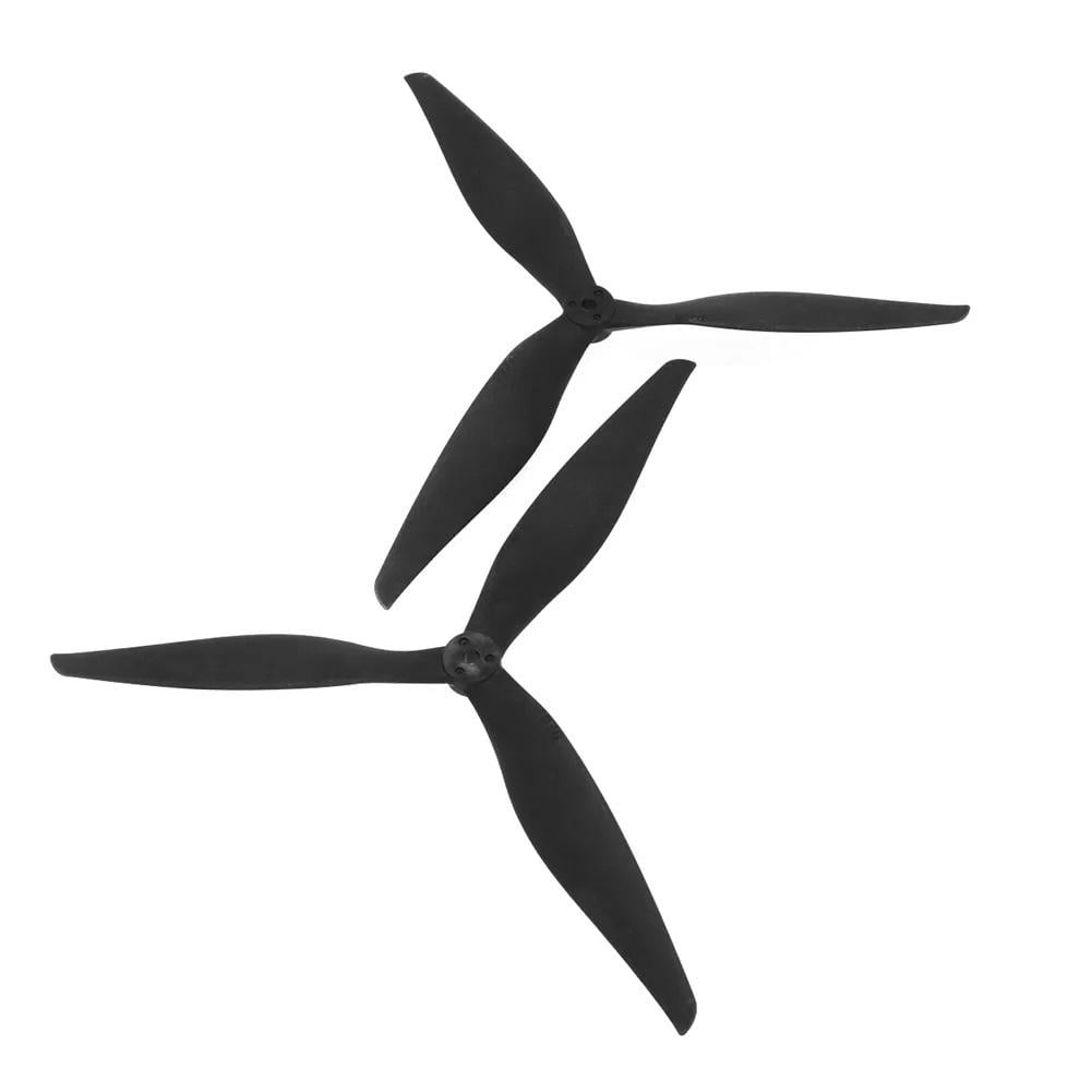 Пропеллеры для дронов Gemfan 1 пара CW+CCW 255 мм 23,7 г 10х7х3 Черный (00-00027100)