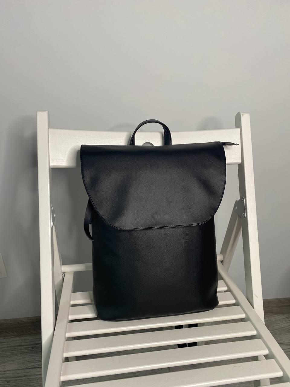 Городской рюкзак женский экокожа Черный (35834853) - фото 6 Городской рюкзак женский экокожа Черный (35834853) - фото 6