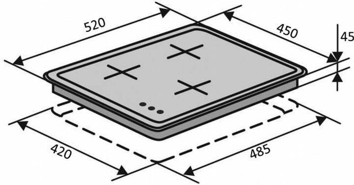 Варильна поверхня Ventolux HV 44 TC (5695) - фото 5