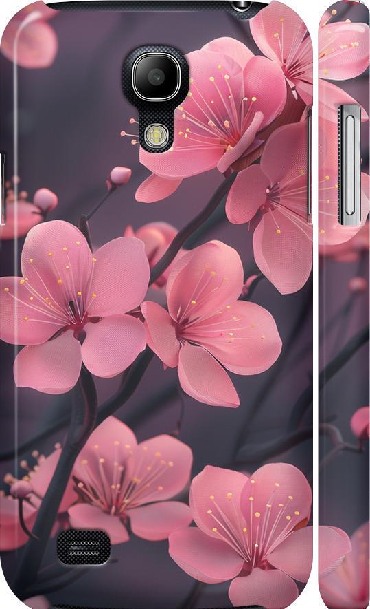 Чехол на Samsung Galaxy S4 mini Пурпурная сакура (6075m-32-42517) Чехол на Samsung Galaxy S4 mini Пурпурная сакура (6075m-32-42517)