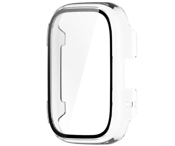 Чехол с защитным стеклом Protective Cover with Glass для Xiaomi Redmi Watch 3 Active Прозрачный