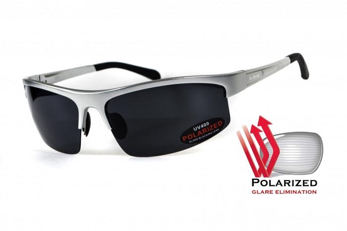 Очки поляризационные BluWater Alumination-5 Polarized Серый