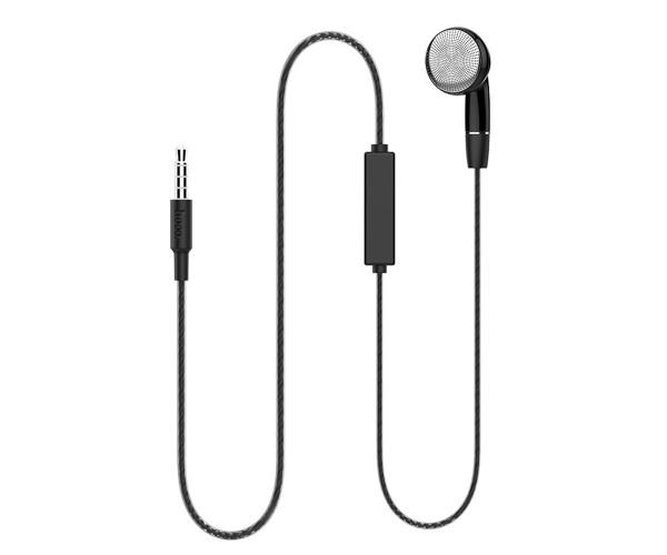 Навушники дротові з мікрофоном Hoco M61 Mini Jack 3,5 мм Black Навушники дротові з мікрофоном Hoco M61 Mini Jack 3,5 мм Black