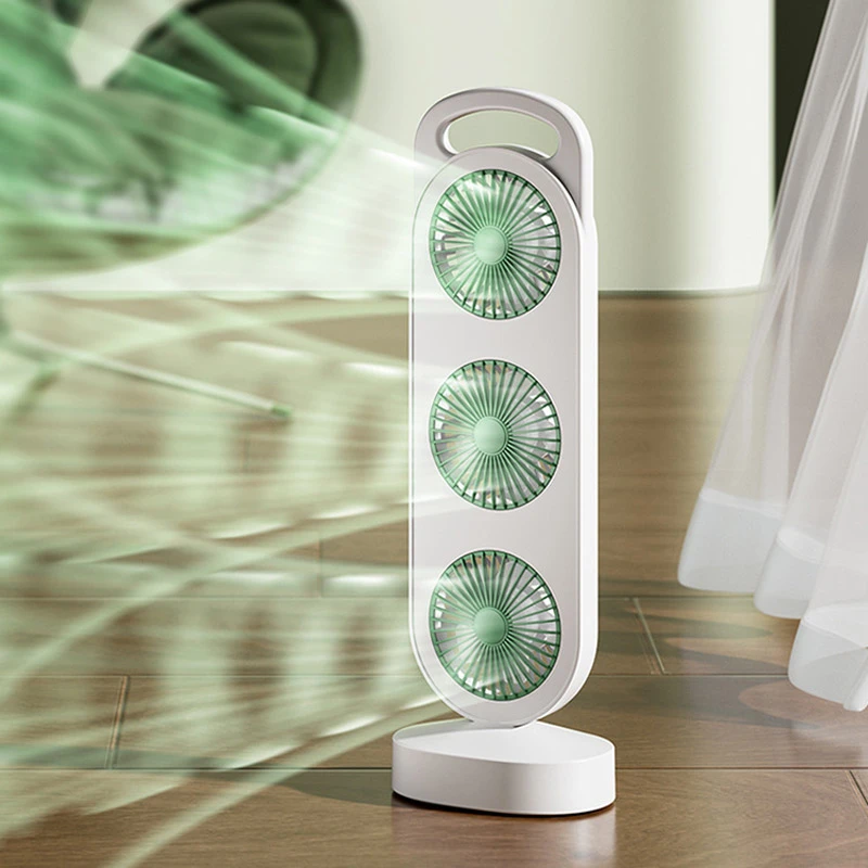 Вентилятор триголовний USB LY-856 (2618573229) - фото 3 Вентилятор триголовний USB LY-856 (2618573229) - фото 3