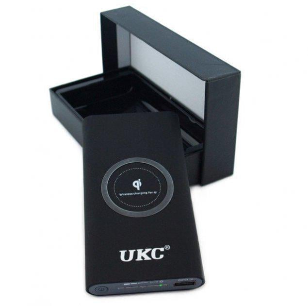 Аккумулятор внешний UKC 5555 Qi 30000 mAh/10000 mAh
