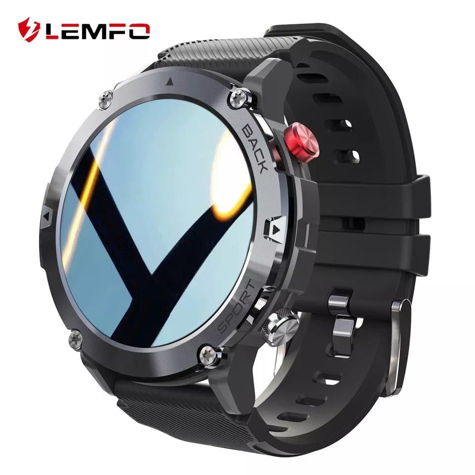 Смарт-годинник LEMFO LF26 MAX тонометр/пульсиметр/кисень у крові/дзвінки Black - фото 4 Смарт-годинник LEMFO LF26 MAX тонометр/пульсиметр/кисень у крові/дзвінки Black - фото 4