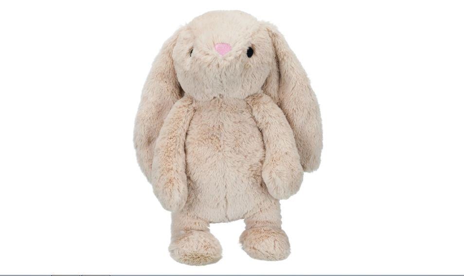 Кролик Trixie Bunny с пищалкой 38 см Серый (4011905358864)