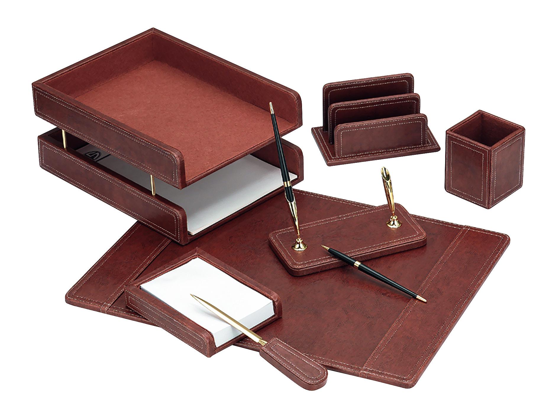 Набор настольный Cabinet 7 пр. Дерево (O36435)