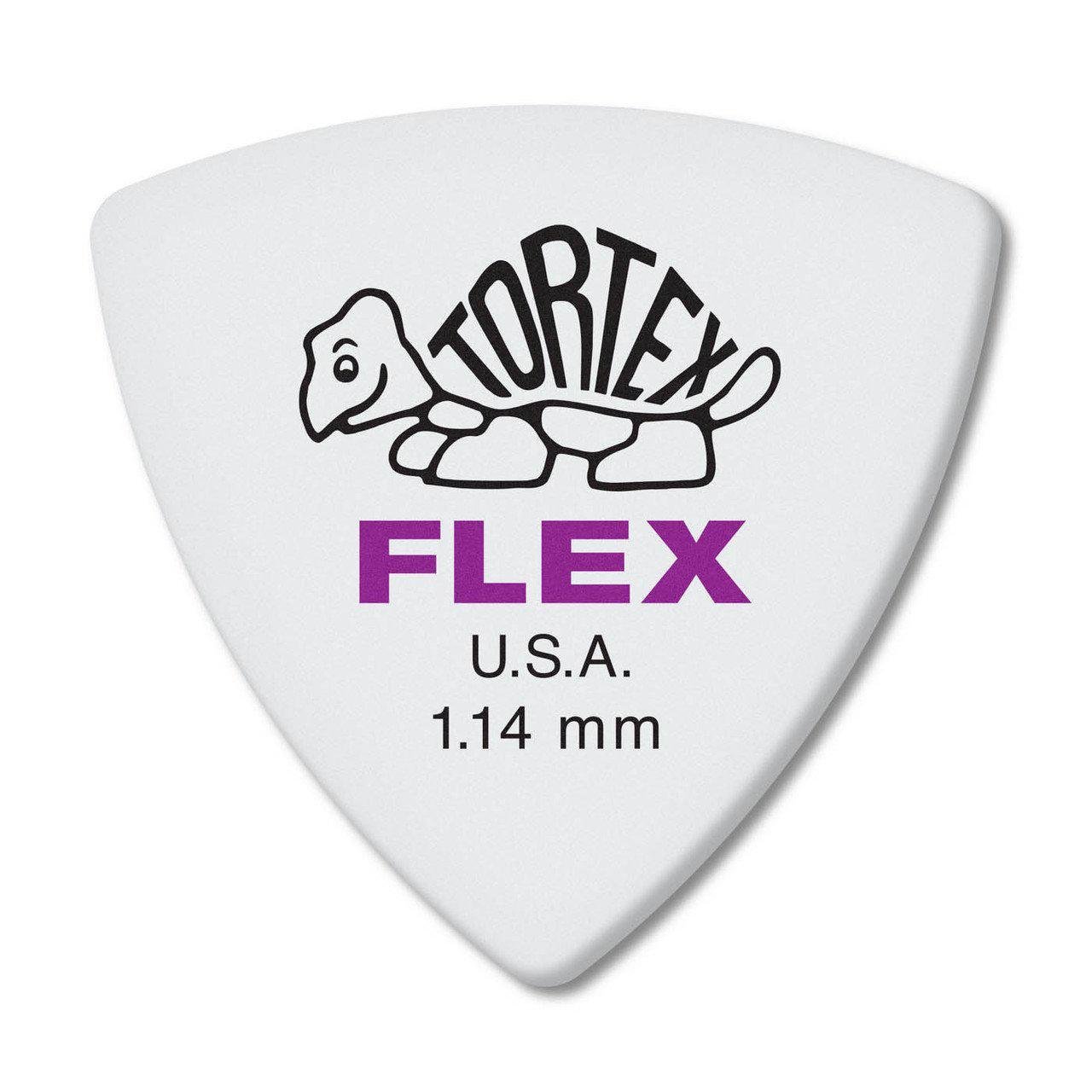 Медиатор Dunlop 456P1.14 Tortex Flex Triangle 1,14 мм 6 шт. (126973)