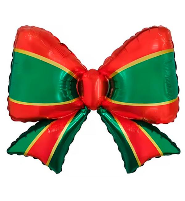 Воздушный шар Рождественский Бант 54х69 см (31064660)