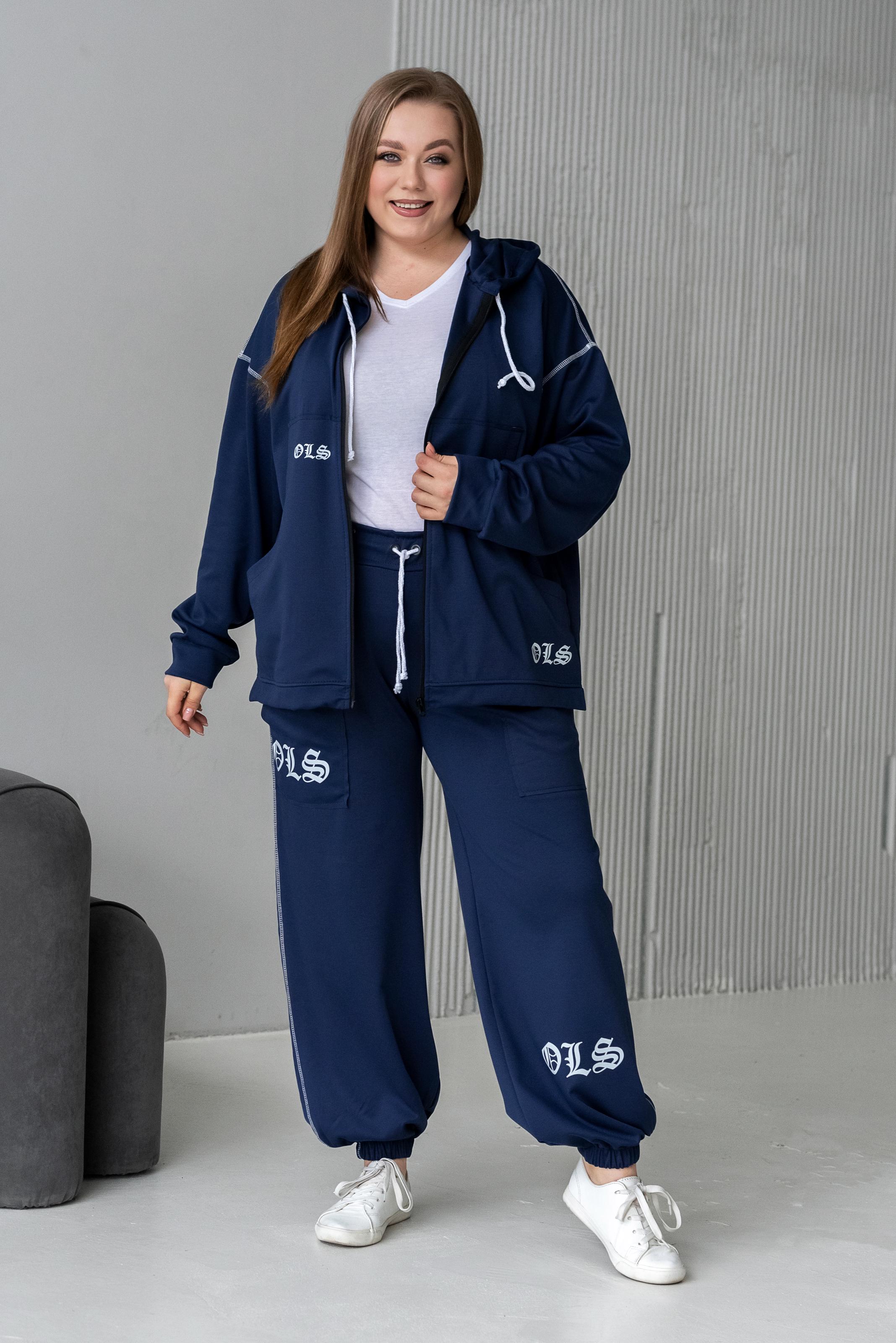 Спортивный костюм женский Милена р. 48 Синий (2288072886)