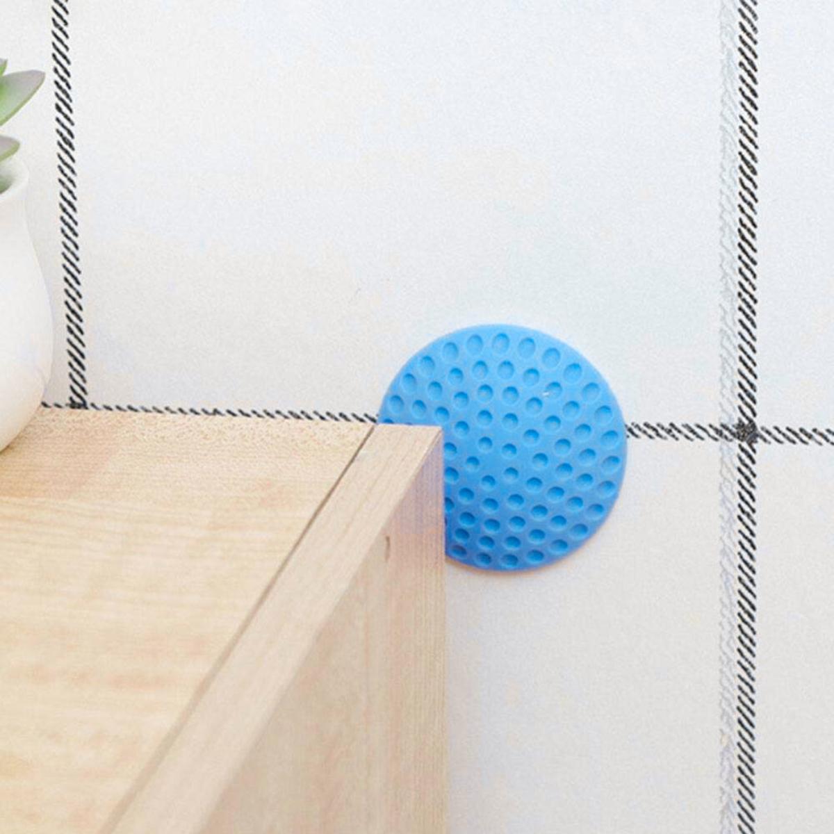 Стопери для дверей TainStopper самоклейкі силіконові 10 шт. Синій (2542) - фото 2 Стопери для дверей TainStopper самоклейкі силіконові 10 шт. Синій (2542) - фото 2