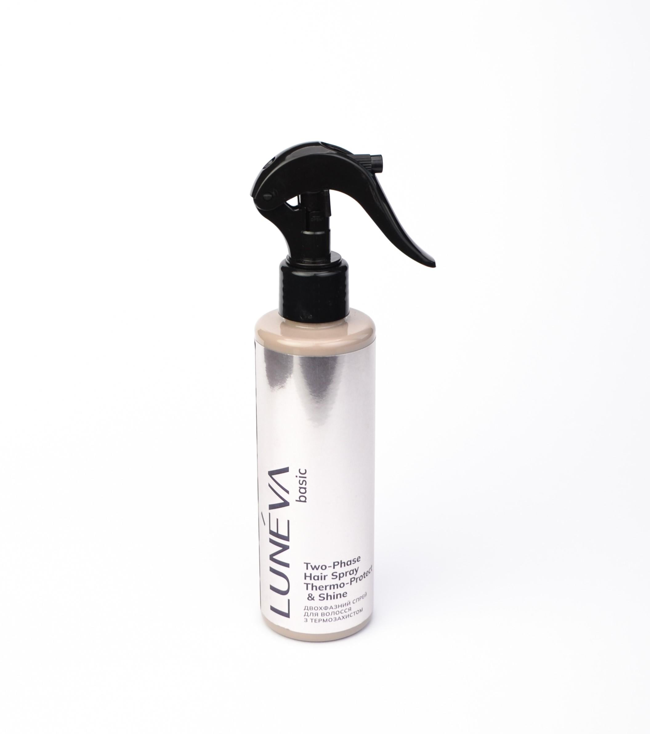 Спрей финишный гидрофобный с термозащитой LUNÉVA LIQUID SILK mist жидкий шелк несмываемый