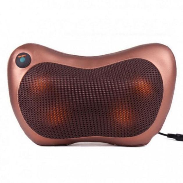 Массажер-подушка Massage Pillow UKC QY-8028 с подогревом и вибрацией (1667531780)