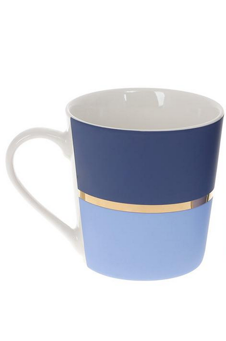 Чашка Золотая Линия 390 мл Синий (BDI-248-705)