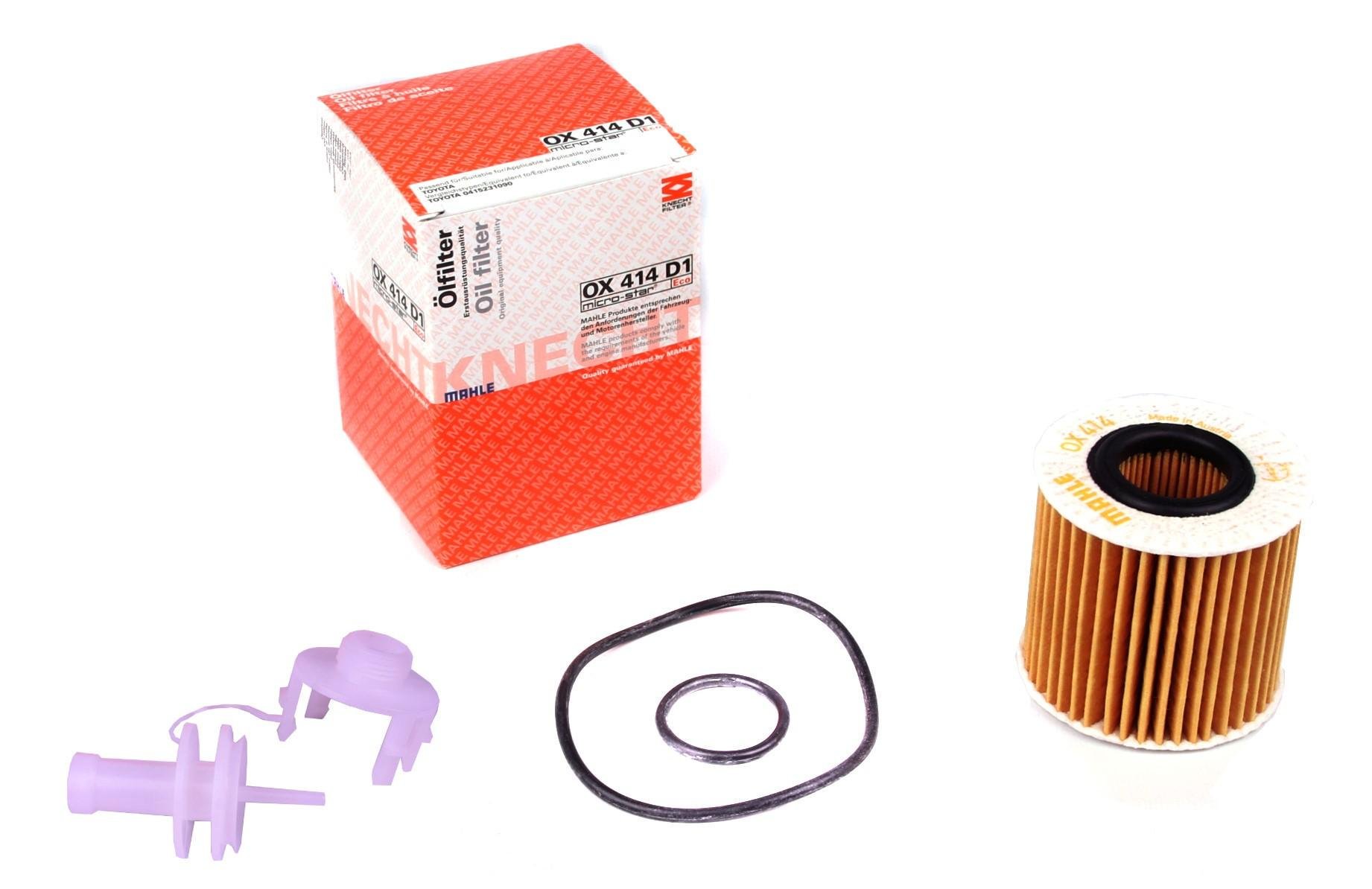 Фильтр масляный KNECHT для Lexus RX/NX 2,0-3,5 08-/Toyota Rav 4 2,5 Hybrid 15- (OX 414D1)