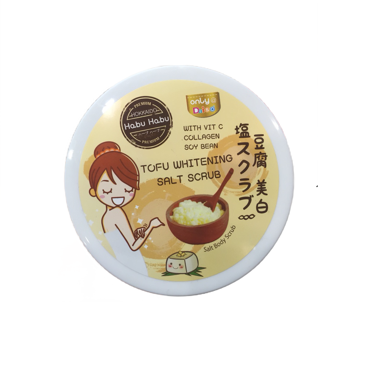Скраб для тела Daiso отбеливающий/солевой с тофу 180 мл (8858718629103) Скраб для тела Daiso отбеливающий/солевой с тофу 180 мл (8858718629103)