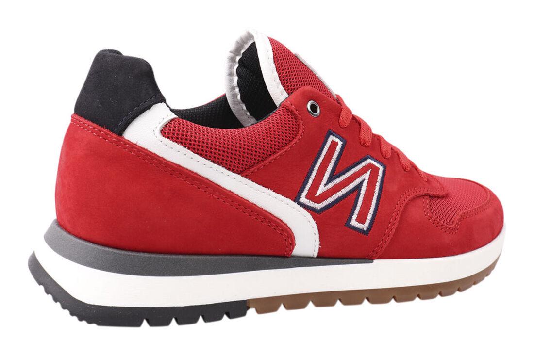 Кроссовки мужские Konors из кожи-нубука на низком ходу на шнуровке р. 41 Красный (544-21/22DTS) - фото 4 Кроссовки мужские Konors из кожи-нубука на низком ходу на шнуровке р. 41 Красный (544-21/22DTS) - фото 4