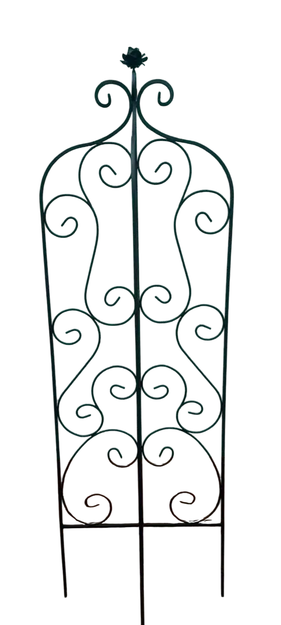 Арка садовая кованая из металла 190х60 см (27709446)