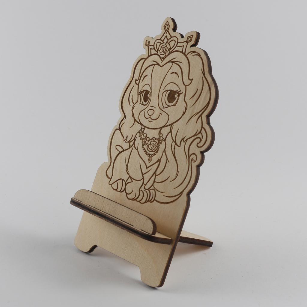 Підставка-тримач для телефону з дерева собачка 136 (03020133) - фото 4 Підставка-тримач для телефону з дерева собачка 136 (03020133) - фото 4