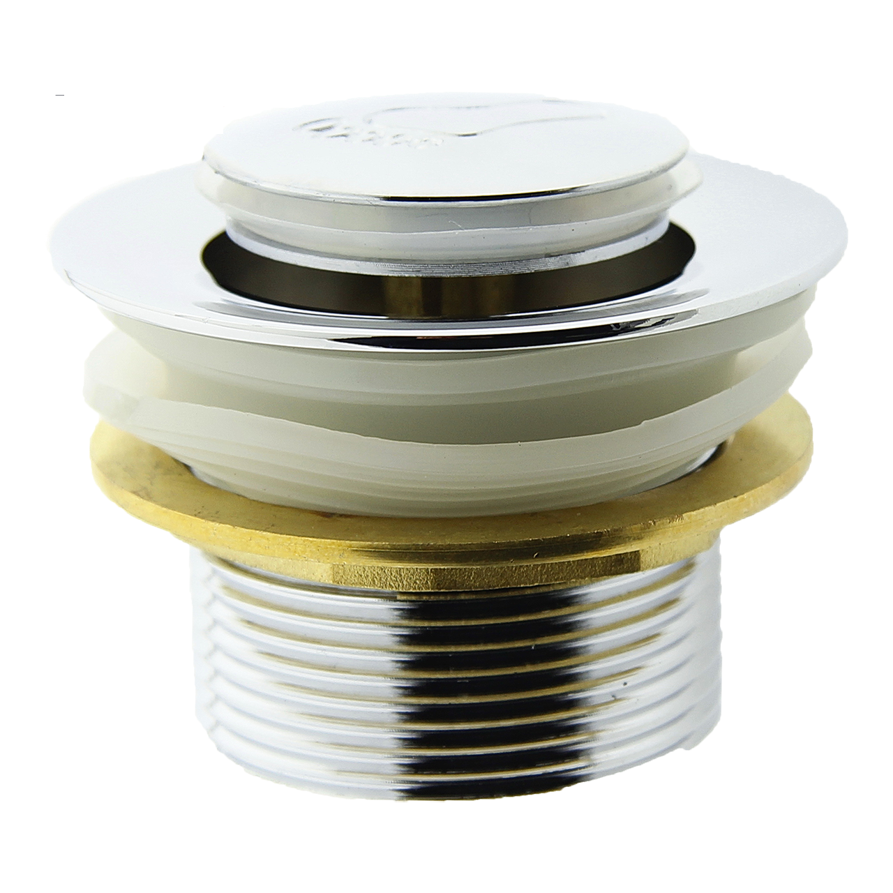 Клапан для душевых кабин клик-клак латунный (ПУ01Л)