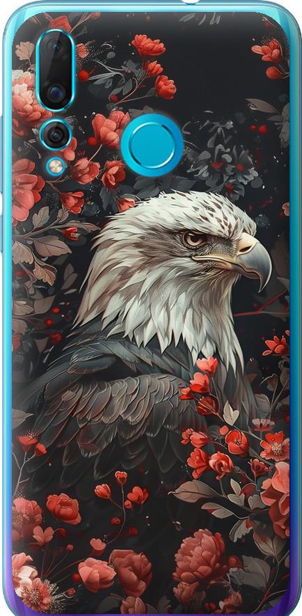 Чехол на Huawei Nova 4 Цветочный страж (6102u-1632-42517) Чехол на Huawei Nova 4 Цветочный страж (6102u-1632-42517)