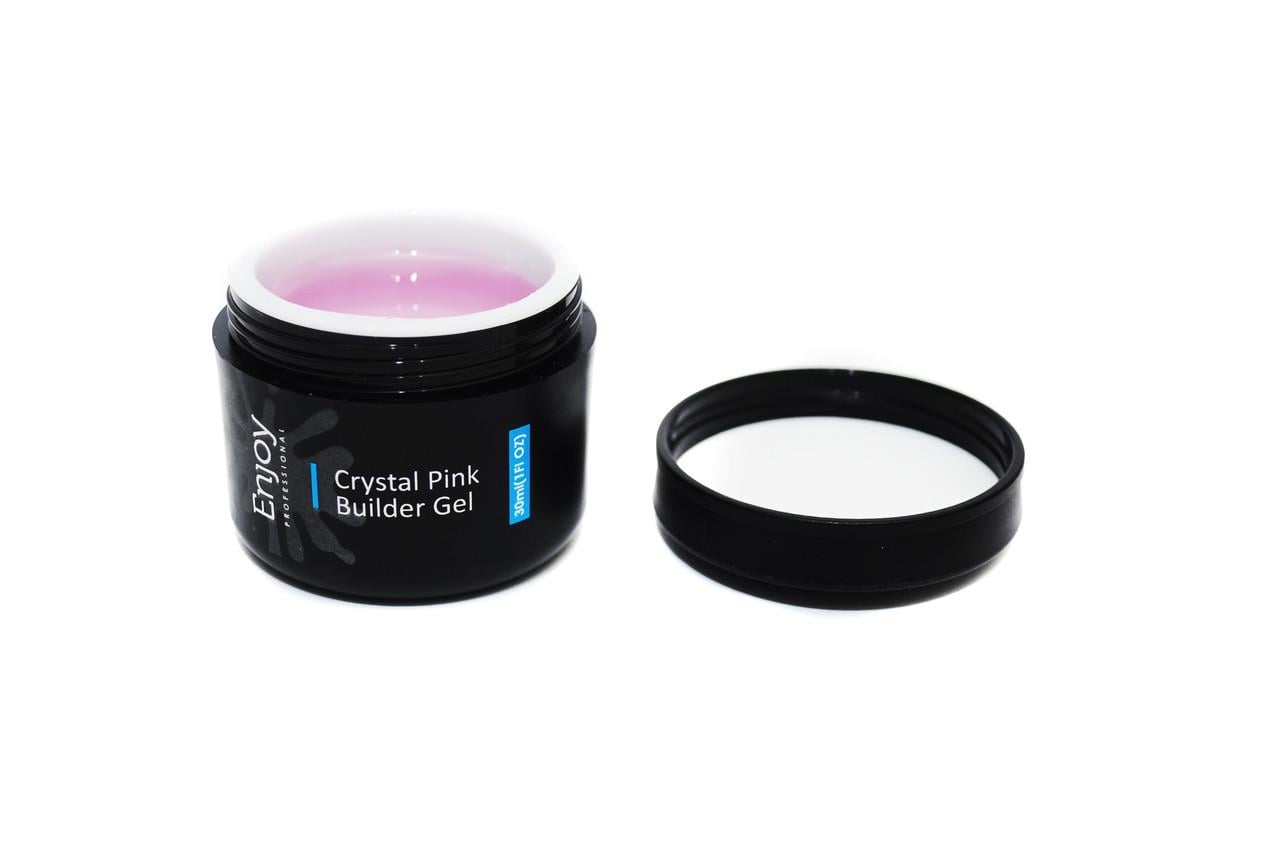 Гель для наращивания кристально розовый Enjoy Professional 30 мл