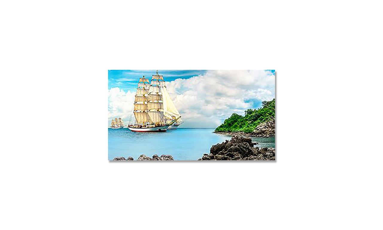 Наклейка виниловая на стол Zatarga Корабли и Скалы 650х1200 мм (1274515519) Наклейка виниловая на стол Zatarga Корабли и Скалы 650х1200 мм (1274515519)