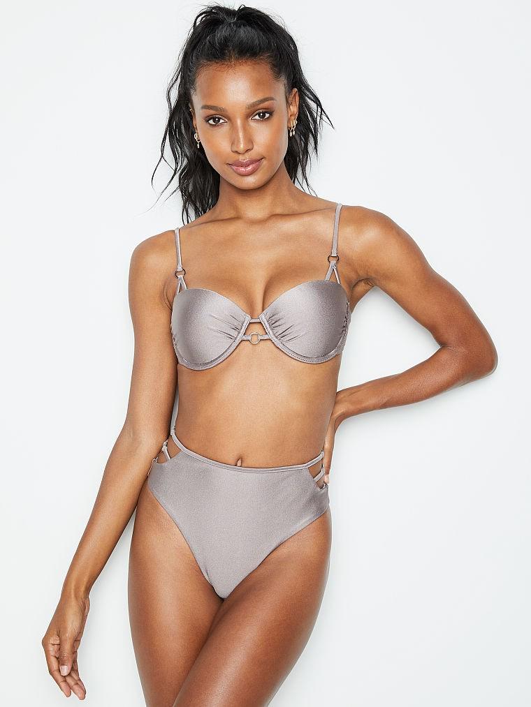 Купальник раздельный Push-up Victoria's Secret 399-055 L Стальной