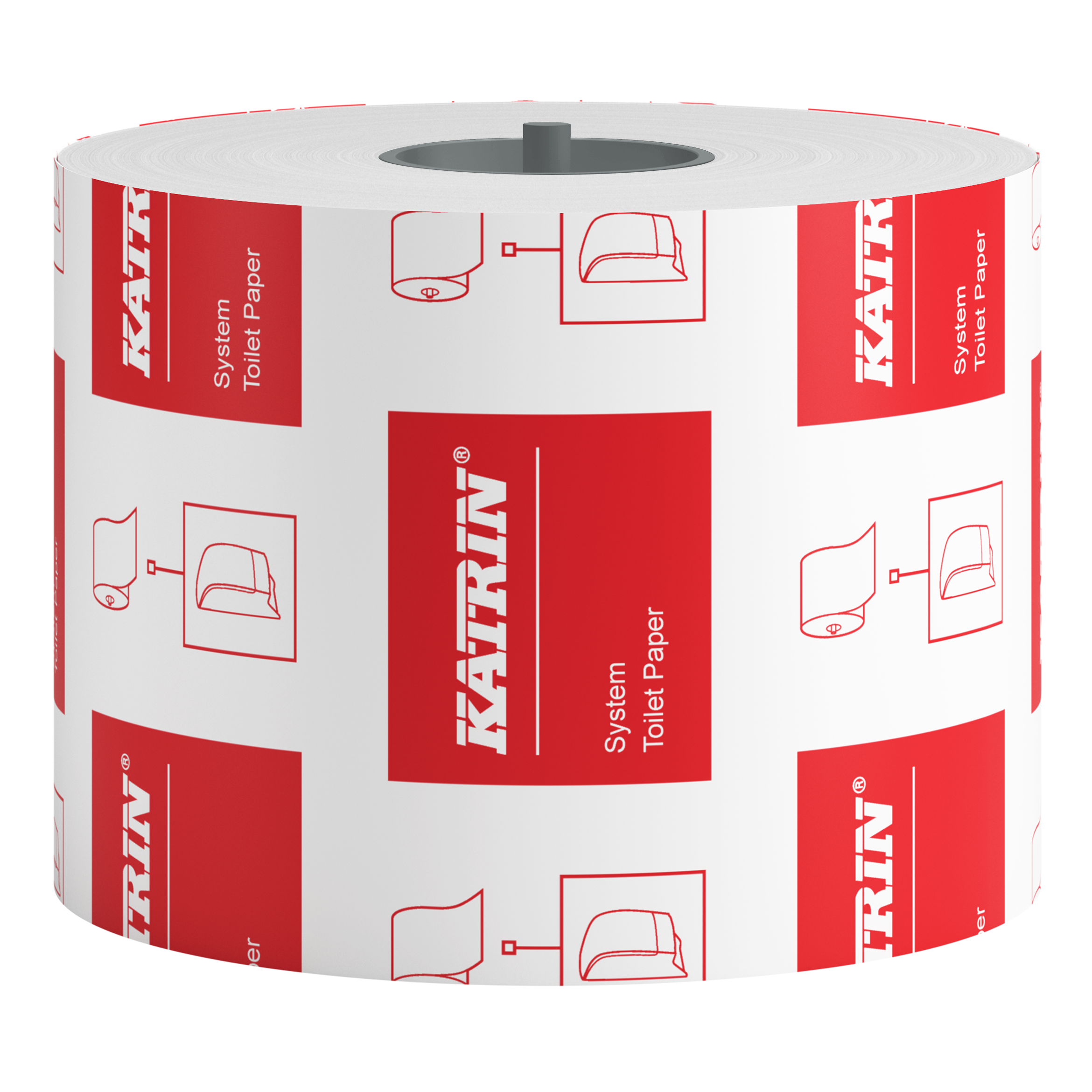 Туалетная бумага KATRIN 2-слойная 800 листов (103424)