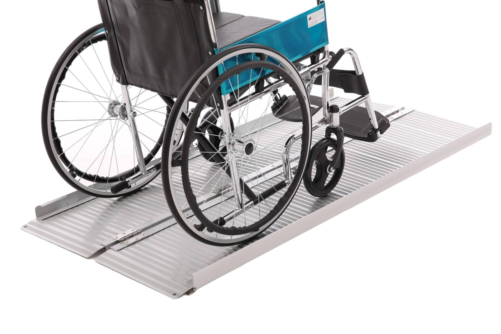 Рампа складана алюмінієва для інвалідних візків 150 см (MED1-SC-WTB01) - фото 4 Рампа складана алюмінієва для інвалідних візків 150 см (MED1-SC-WTB01) - фото 4