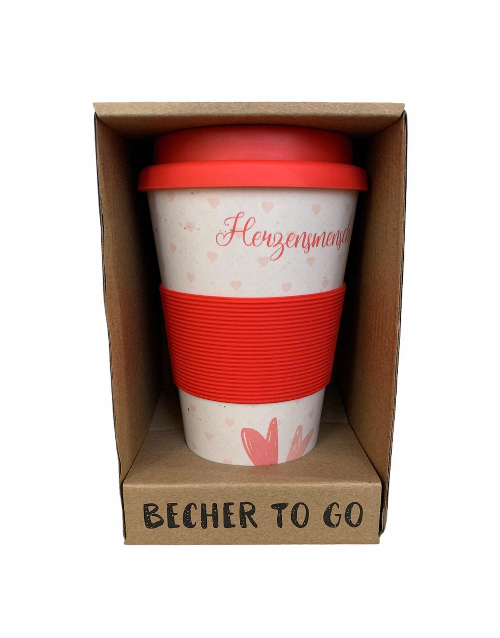 Кружка для кофе Becher to go 350 мл Henzensmengdi