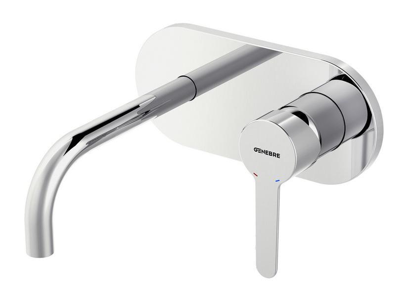 Смеситель для раковины GENEBRE Oslo-16 встраеваемый 16 см (19725)