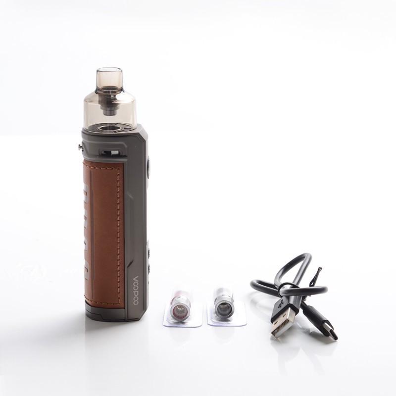 Под-система солевая электронная VOOPOO Drag X 80W Pod System Kit Retro (sn1103) - фото 5
