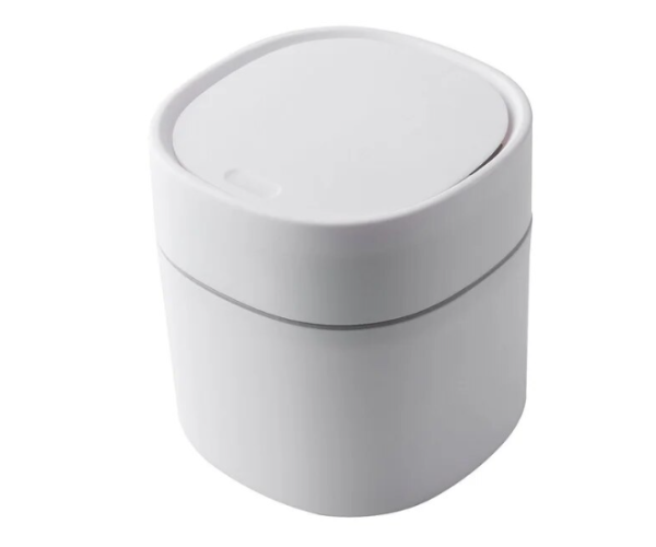 Смітник косметичний квадратний тип А Білий (1218)