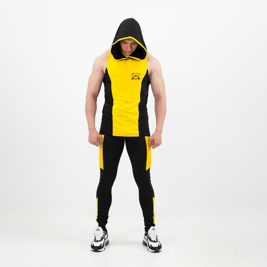 Комплект спортивный мужской FitU Hush Yellow 2.0 S (26KHY21S)