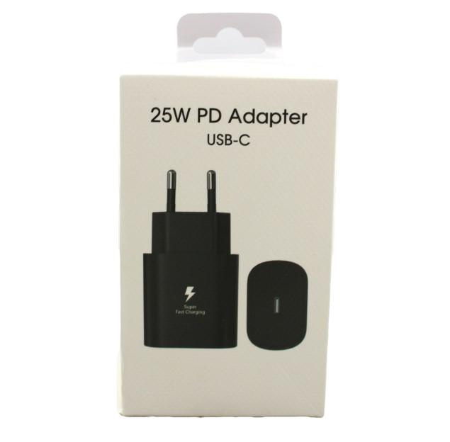 Зарядний пристрій для телефонів PD Adapter 9173 Type-C 25W Black (79866172) - фото 2