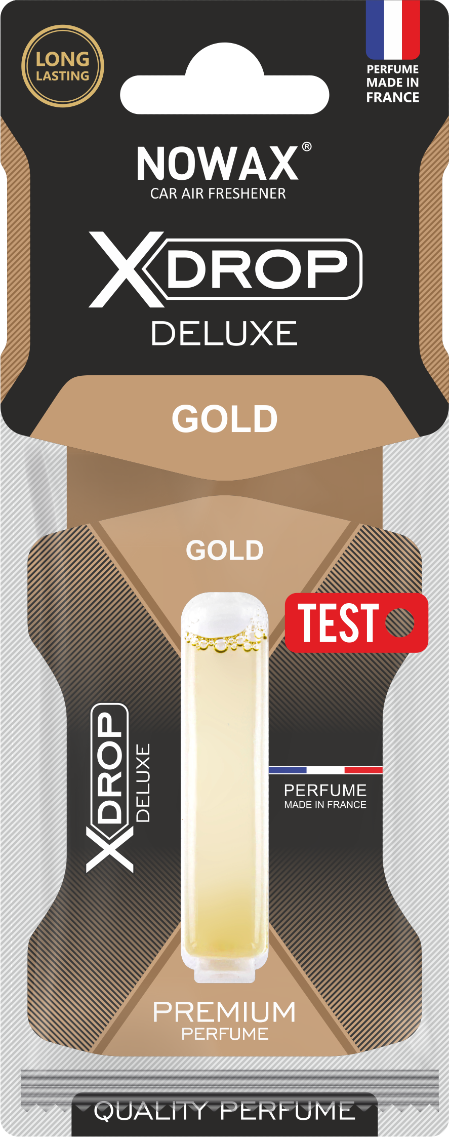 Ароматизатор с капсулой Nowax серия X Drop Delux Gold 25 шт.