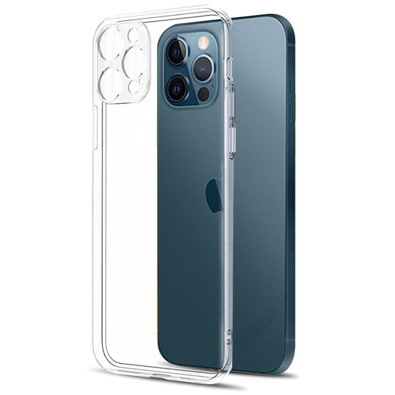 Противоударный TPU чехол Epic Transparent 1,5mm Full Camera для Apple iPhone 13 Pro 6.1" Бесцветный