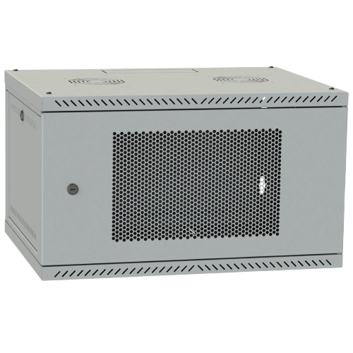 Шкаф серверный телекоммуникационный IPCOM 4U 600x600 с перфорацией IP20 Grey (32709259)