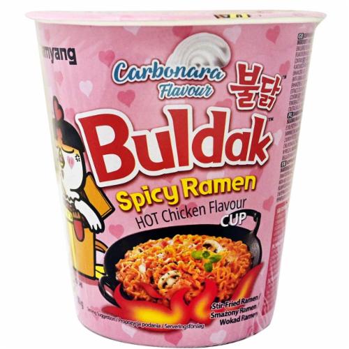 Локшина Samyang Buldak Carbonara Cup Hot Chicken Flavor Ramen 80 г (37135674)