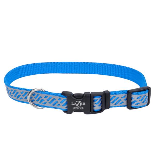 Нашийник світловідбиваючий для собак Coastal Lazer Brite Reflective Collar 1,6х30-46 см (46431_BWV18) - фото 1 Нашийник світловідбиваючий для собак Coastal Lazer Brite Reflective Collar 1,6х30-46 см (46431_BWV18) - фото 1
