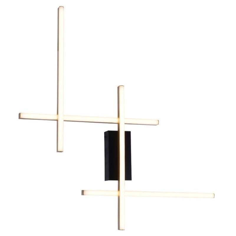 Настенный светильник Zuma Line EDGE 22009W4-BK/GD