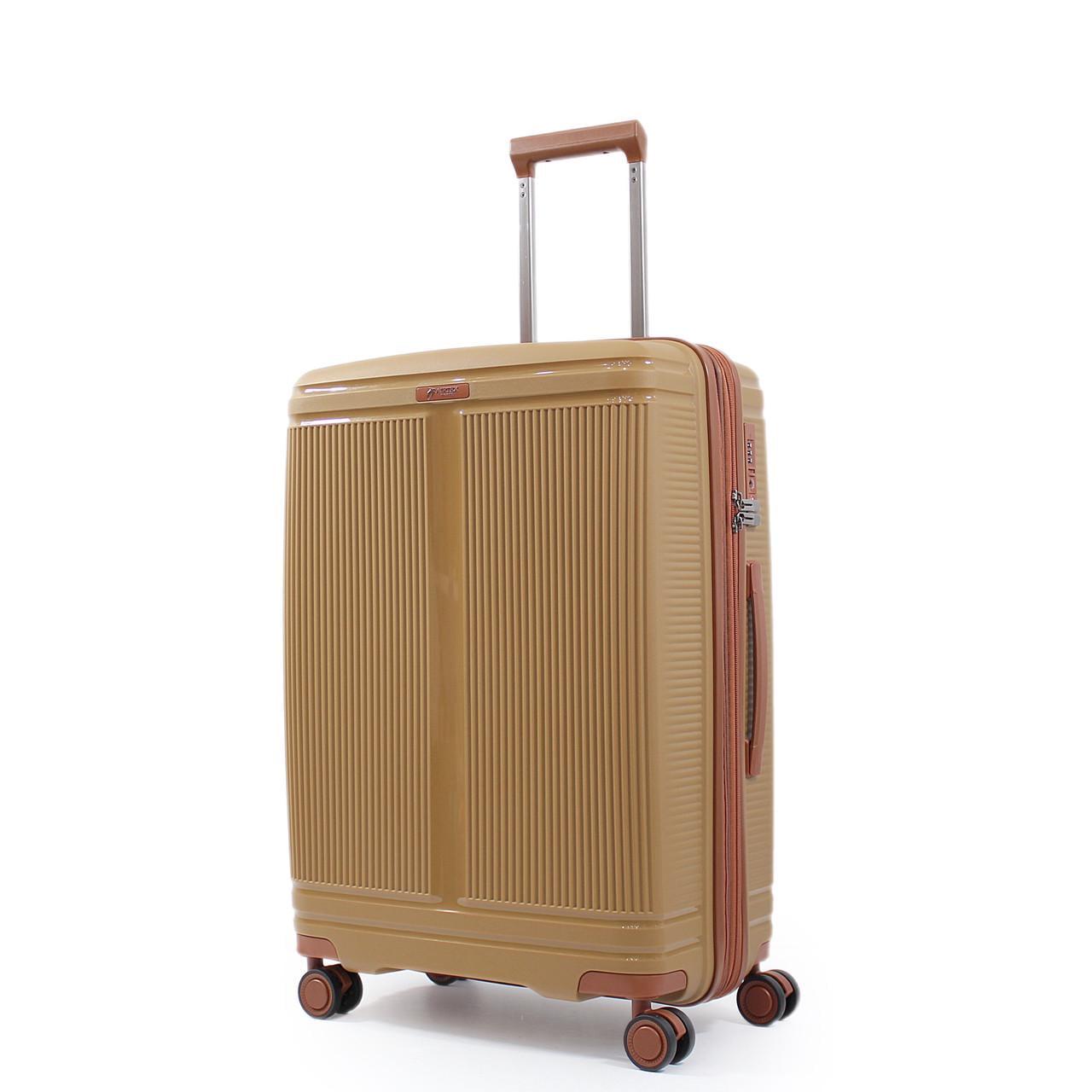 Чемодан средний AIRTEX полипропилен M 66х46х27 + 5 см 83 л 3,6 кг Кофейный (247) Чемодан средний AIRTEX полипропилен M 66х46х27 + 5 см 83 л 3,6 кг Кофейный (247)