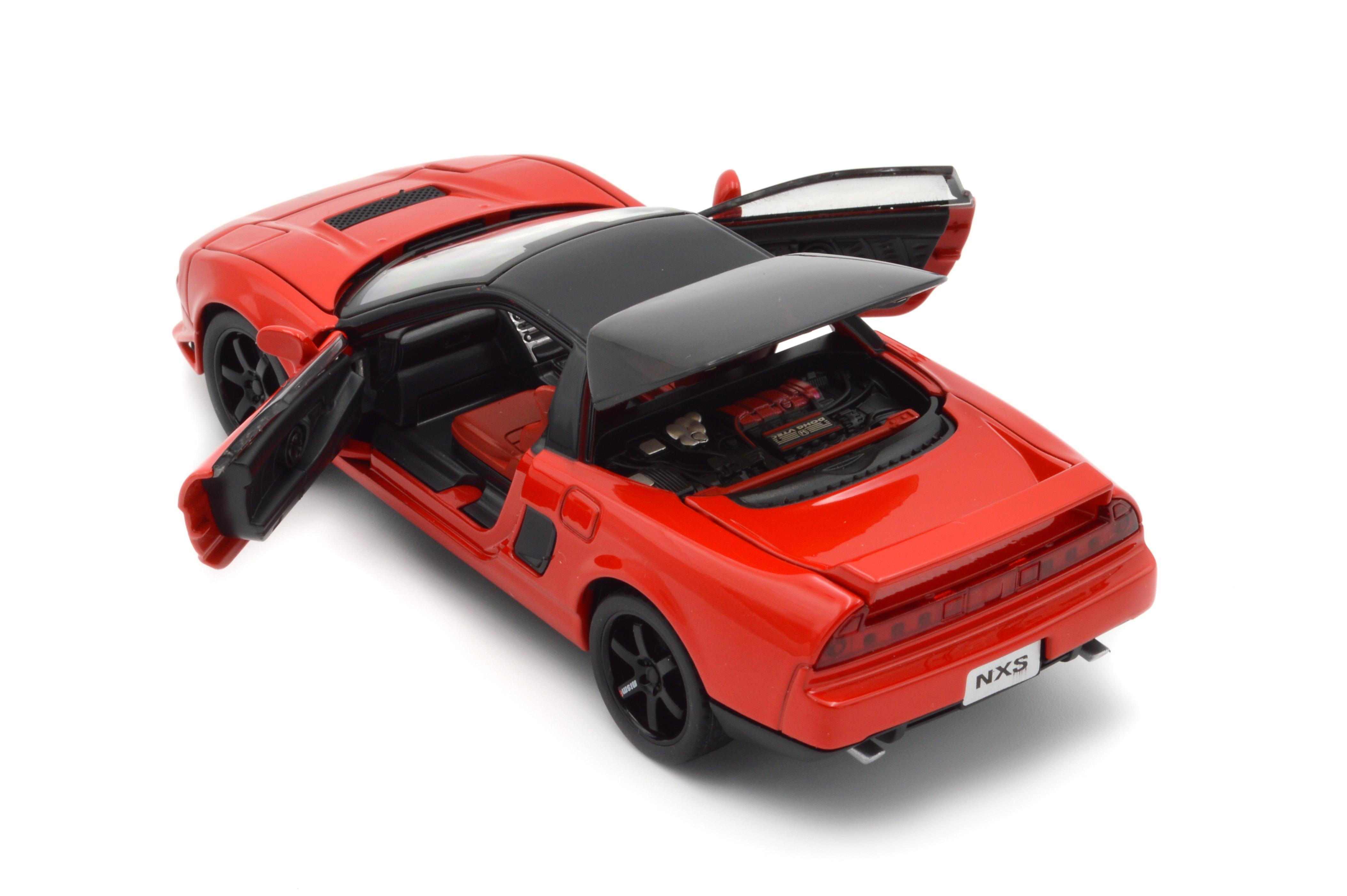 Іграшкова машинка металева Honda NSX 1:32 світло/звук/інерція/відкриваються двері (41022R) - фото 9