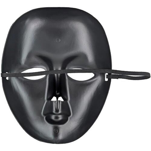 Карнавальная маска Seta Decor 12-100BLK Лицо Черный (28515560) - фото 2 Карнавальная маска Seta Decor 12-100BLK Лицо Черный (28515560) - фото 2