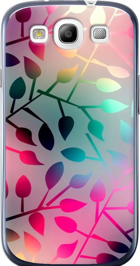Чехол на Samsung Galaxy S3 Duos I9300i Листья (2235u-50-42517)