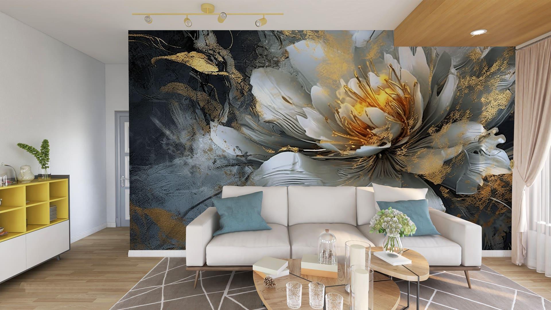 Фотообои флизелиновые Styleo Print-walls Золото тишины 0778 300х200 см (Pw-0778)