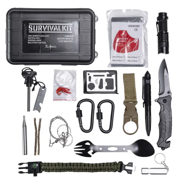 Туристический набор для выживания 16в1